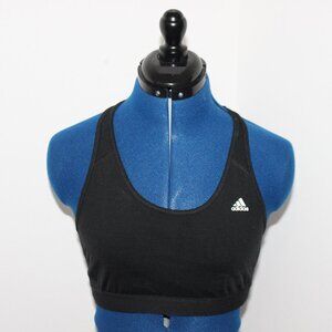 Adidas Black Sports bra mesh back